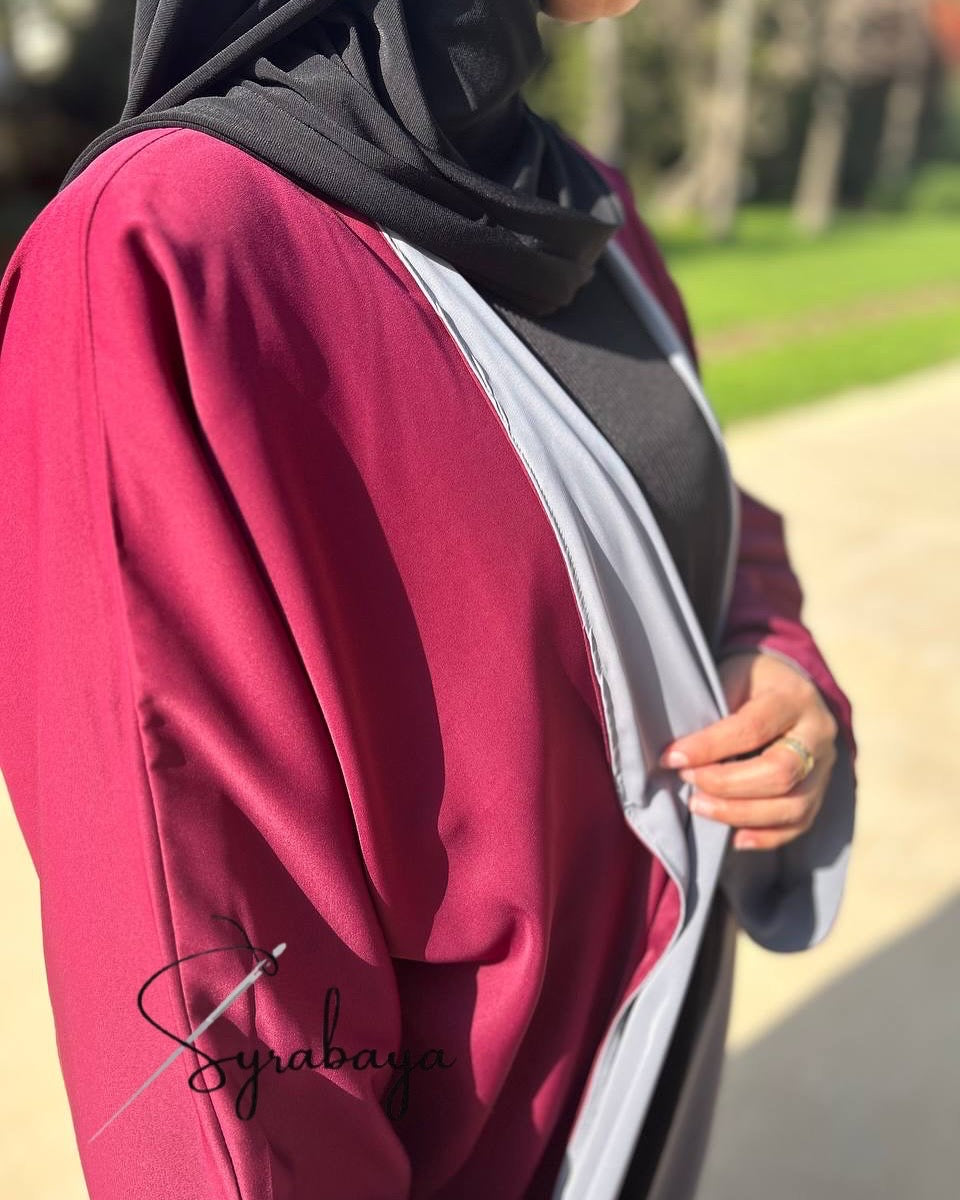Abaya double faces