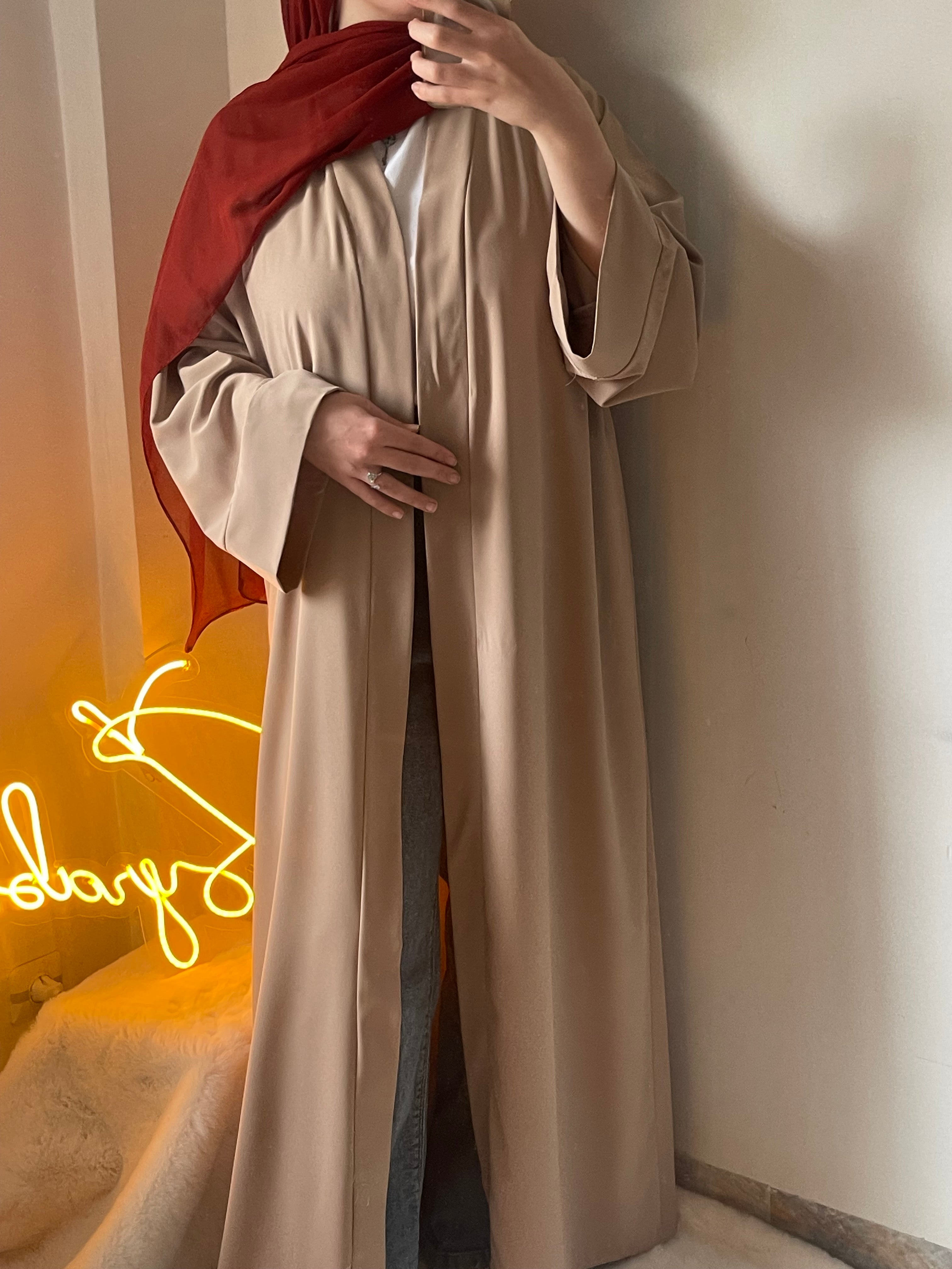 kimono style abaya